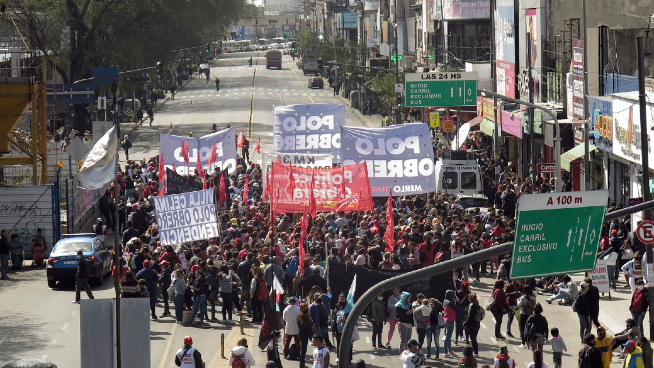 Milei logró reducir las marchas piqueteras: menos protestas y menos participación